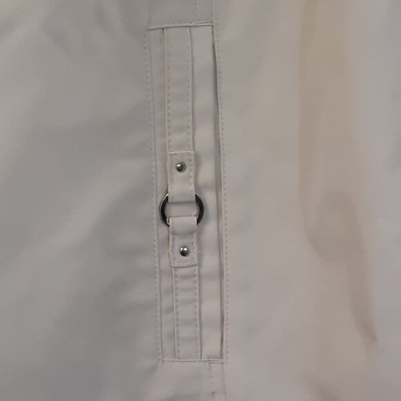 White Stag Woman's Coat Size XL, Beige, All Weather, Pockets, Sm Spot on hood - Picture 13 of 13